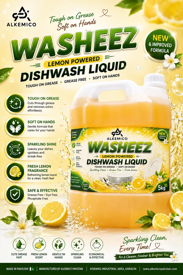 Washeez — Dishwash Liquid bottle