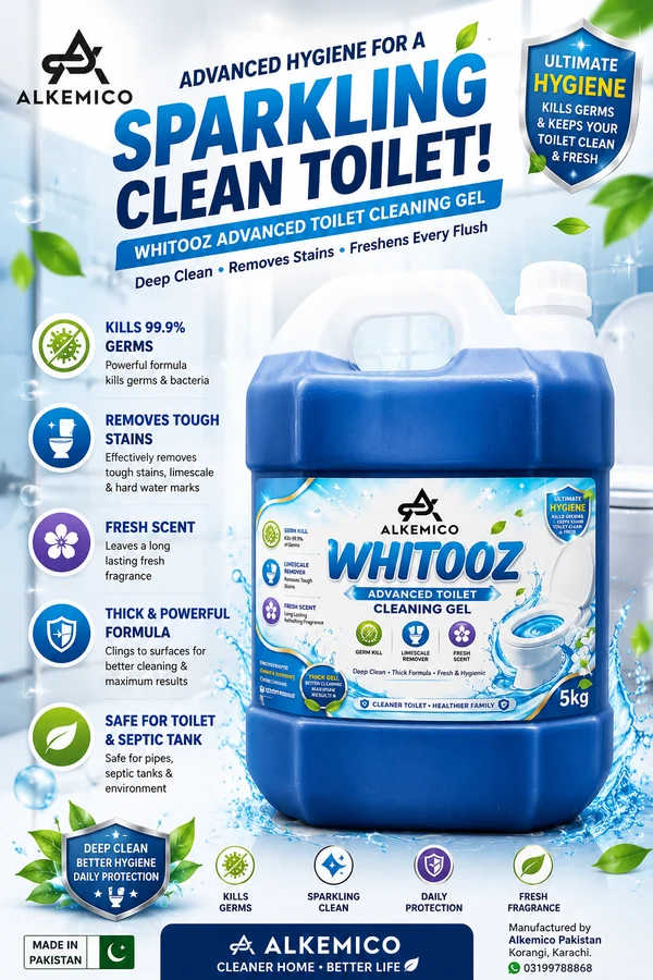 Whitooz — Toilet Cleaner bottle